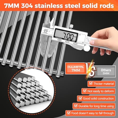 QuliMetal 18.7" Grill Grates for Weber Genesis 2 E-410/E-415/E-435 - Image 3