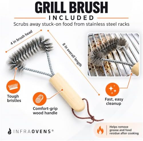 INFRAOVENS Air Fryer Rack Compatible with Chefman TurboFry 8 Qt - Image 7