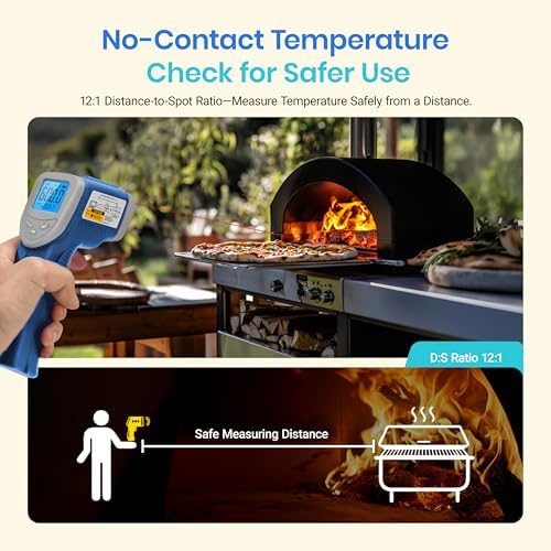 Etekcity Infrared Thermometer Laser Temperature Gun 774, Blue - Image 4