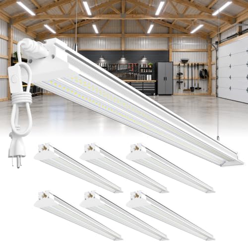 4FT Led Shop Lights, 60W 9000lm 5000K Daylight 4 Foot Led Shop Light by ELEKICO