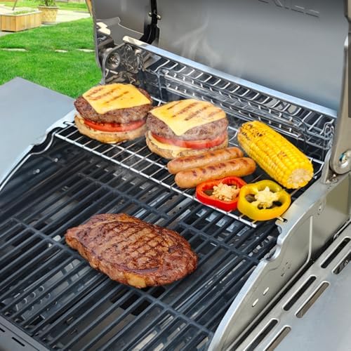 Utheer Warming Rack for Nexgrill 720-0864 720-0864R 2-Burner, Top Rack - Image 6