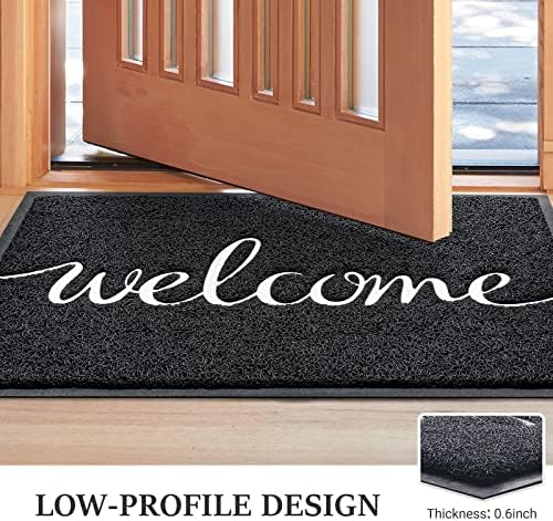 Door Mat Welcome Mat Floor Mat for Entryway, Patio, High Traffic Areas - Image 4