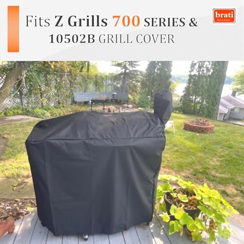 Grill Cover for Z Grills 700 Series and 10502B Pellet Smoker,54 Inch Z Grills Pellet Grill Cover Accessories - Image 6