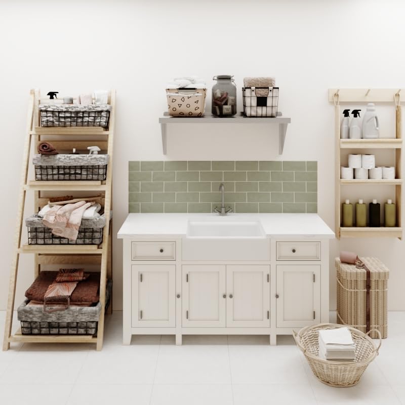 AmGood 14" x 36" Stainless Steel Wall Shelf | Appliance & Equipment Metal Shelving | Kitchen, Restaurant, Garage, Laundry, Utility Room | Heavy Duty | Turned-Down Edge | NSF Certified - Image 6