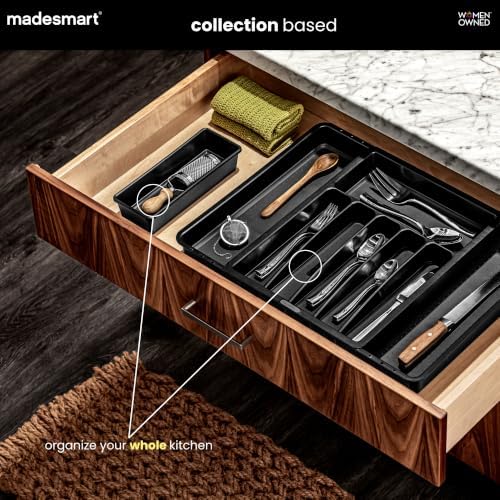madesmart Classic 10 x 4 Storage Bin, Carbon - Image 3