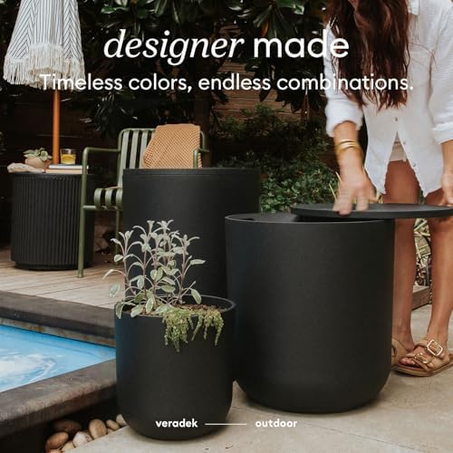 Veradek Kona Cooler Side Table - Outdoor Cooler Table and Ice Chest - Image 4