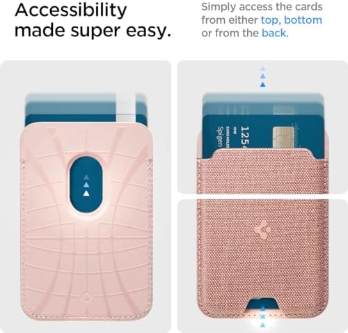 Spigen for MagSafe Wallet, Holds 3 Cards, Strong Magnet, Urban Fit MagFit - Image 6