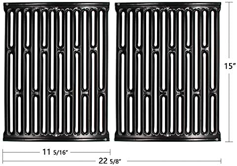 Hongso Grill Grates 15 x 11 1/4 in for Weber Spirit 200 E-210 Side Controls - Image 3