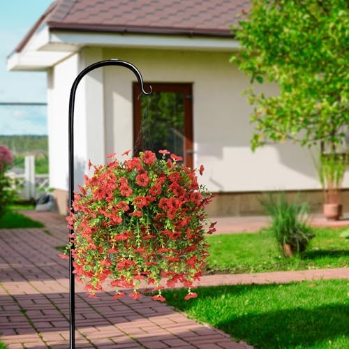 ZFProcess Artificial Hanging Flowers for Outdoors Fall Decoration - Image 4