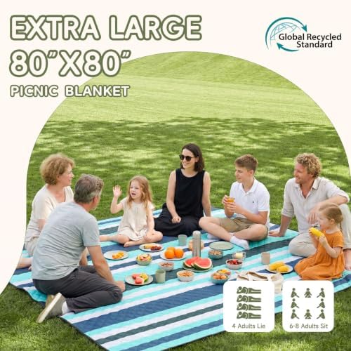 Genovega Waterproof Beach Blanket Picnic Outdoor Mat Rug Men Birthday Male Boss Coworker Gifts Teacher Friend Colleague Office Manager Supervisor Executive Assistant Inter Farewell Appreciation Cool - Image 2