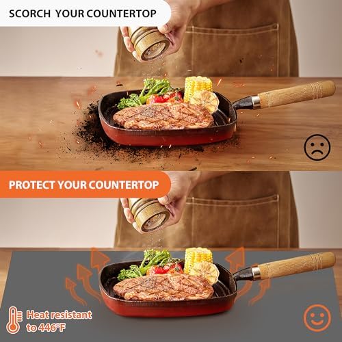 Silicone Mats for Kitchen Counter Heat Resistant Countertop Protector - Image 4