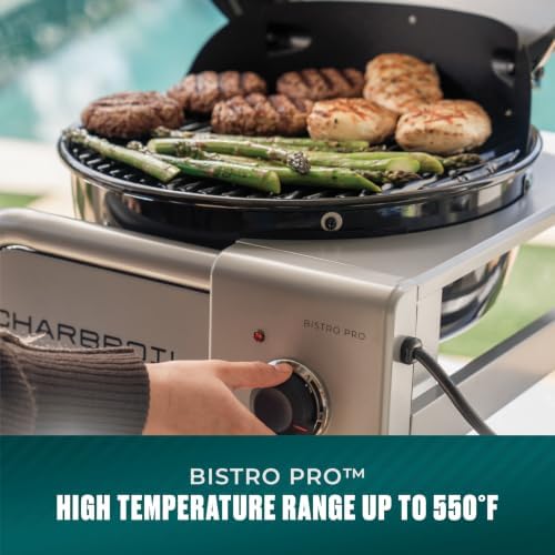 Charbroil Bistro Pro | Portable Electric Grill | Portable Grill | Black - Image 6