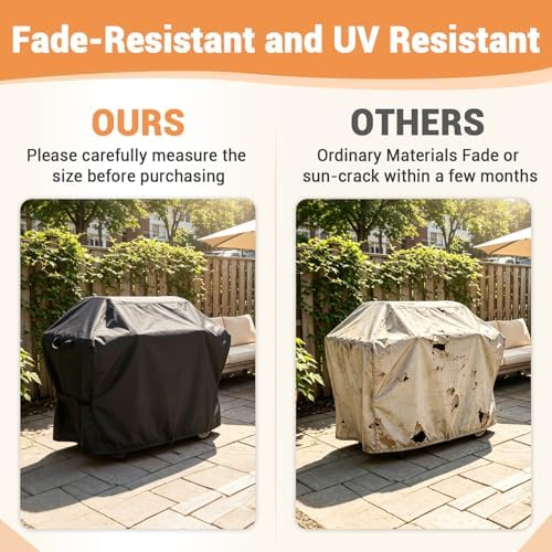 BBQ Grill Cover for Kitchenaid 4-Burner Gas Grill Models 720-0745 - Image 5