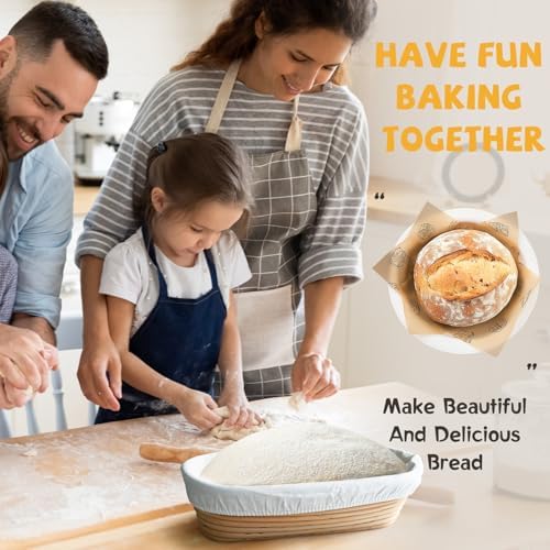 7.5QT Dutch Oven for Sourdough Bread Baking, Cast Iron Bread Pan with Lid - Image 2