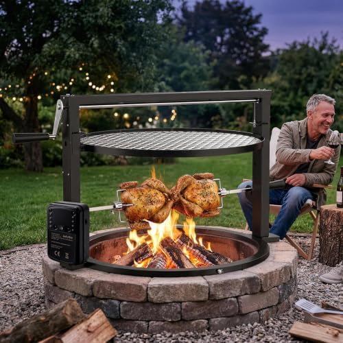Universal Adjustable Speed Rotisserie Motor, with USB Plug & Power Adapter - Image 6