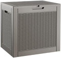 KAMABOKO Outdoor Storage Box, 31 Gallon Deck Box Outdoor Waterproof Small by KAMABOKO