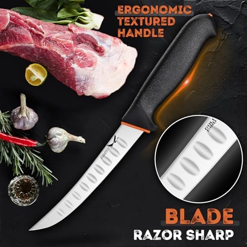 Golden Bird 6 Inch Boning Knife with Flexible Blade - Image 4