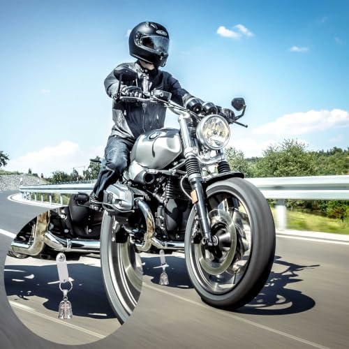 Motorcycle Bell Guardian Angel Gremlin Lucky Charm Gift For Riders - Image 3