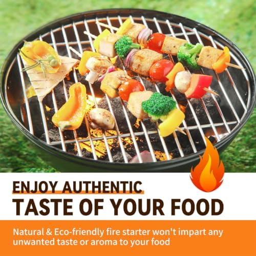 Realcook Tumbleweed Fire Starters for Grill: Natural Charcoal Firestarters - Image 2