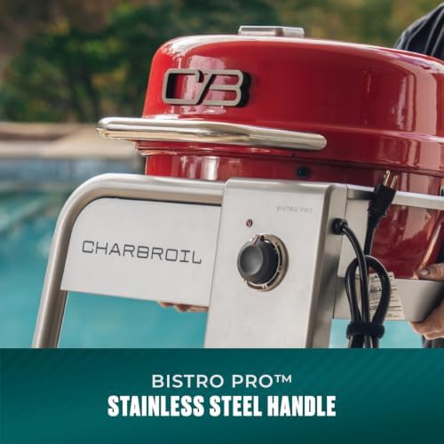 Charbroil Bistro Pro | Portable Electric Grill | Portable Grill | Red - Image 7