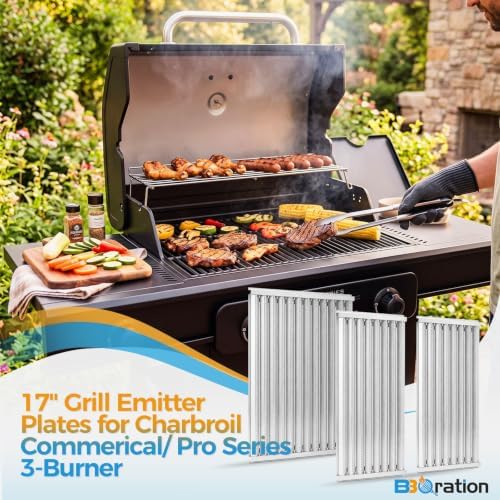 Grill Emitter for Charbroil Pro/ Commerical Series 3 Burner Grill & Griddle - Image 6