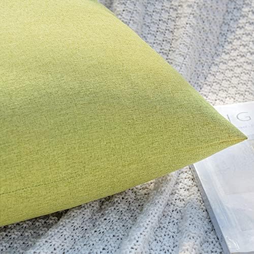 MIULEE Decorative Outdoor Pillow Covers Waterproof 16x16 Moss Green - Image 2