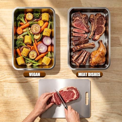 20 Inch Stainless Steel Grill Carry System Tray Set - Image 6
