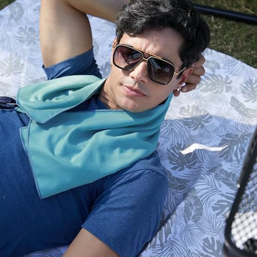 Rainleaf Microfiber Towel Quick Dry Camping & Travel & Gym Towel. Compact - Image 6