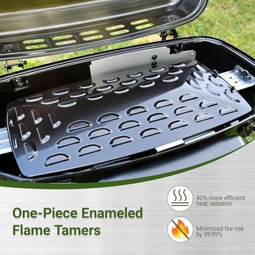 Brand-Man Portable Grill Camping, 2-in-1 Propane Gas Grill & Griddle - Image 4
