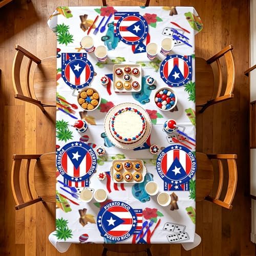 170Pcs Puerto Rico Party Decorations, Serves 24 - Image 5