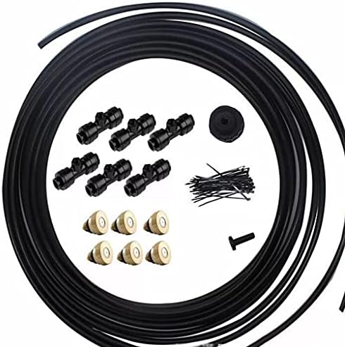 QFFL Misting Cooling System, Automatic Plant Watering Sprinkler, Outdoor Spray Device, for Patio Garden Greenhouse Umbrellas Trampoline (Size : 12m) - Image 5