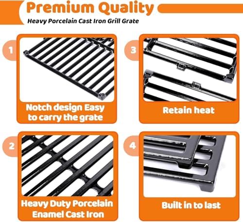 7638 Grill Grates & 7636 Flavorizer Bars 15.3" for Weber Spirit 300 Series - Image 6