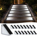 AUDLES Solar Step Lights Outdoor Waterproof IP67, 6000K Cool White by AUDLES