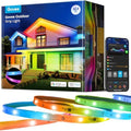 Govee Outdoor LED Strip Lights, 32.8ft Smart Outdoor Lights Work with Alexa and Google Assistant, App Control, IP65 Waterproof, RGBIC LED Lights for Patio, Eave, Holiday Decorations by Unknown