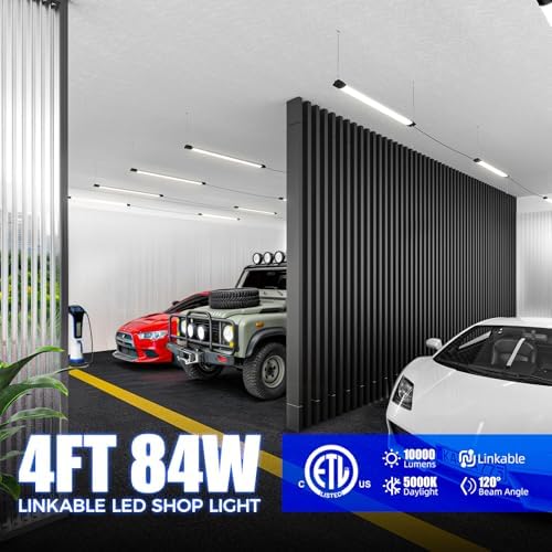 Barrina BS84 LED Shop Lights 4FT for Workshop, 84W 10000LM 5000K, 1 Packs - Image 2