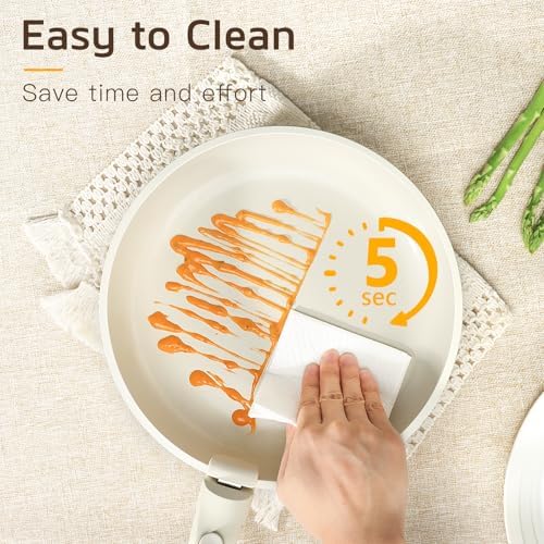 GiPP 17PCS Pots and Pans Set Nonstick Cookware Set with Detachable Handle - Image 5