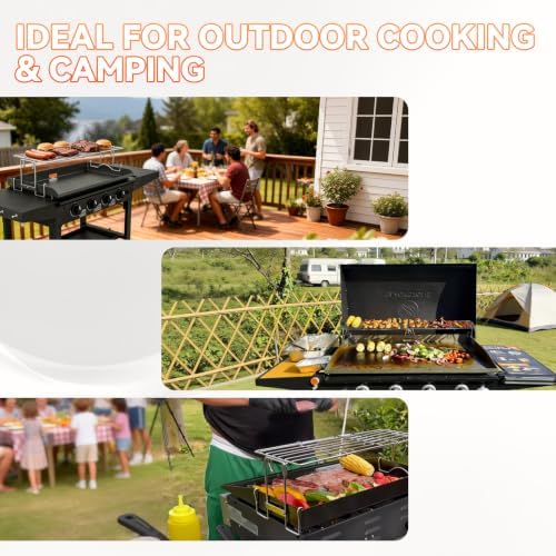 Griddle Warming Rack for Blackstone, Adjustable Griddle Accessories - Image 6