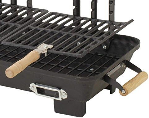 30052AMZ Kay Home Product's Cast Iron Hibachi Charcoal Grill, 10 by 18-Inch (Limited Edition) - Image 6