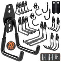 TONDA Garage Hooks, 20 Pack Wall Storage Hooks for Bike, Ladder and Tools by TONDA