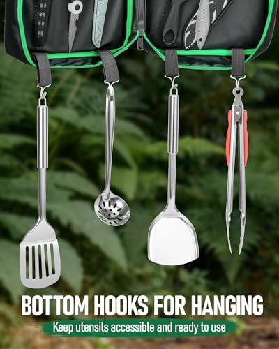 FANGSUN Camping Cooking Set, Portable Camping Utensil Set - Image 6