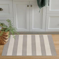 OJIA Front Door Mat Outside Entrance 24"x36" Striped Small Outdoor Rugs by OJIA