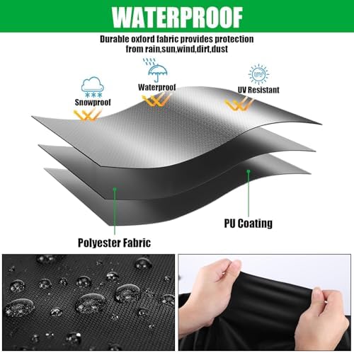 Outdoor Table Cover for 31 Inch Patio Prep Table Furniture - Image 6