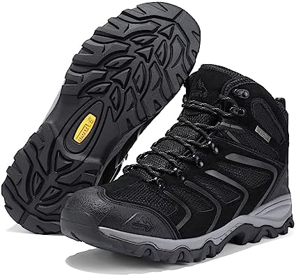 NORTIV 8 Men's Ankle High Waterproof Hiking Boots - Image 5