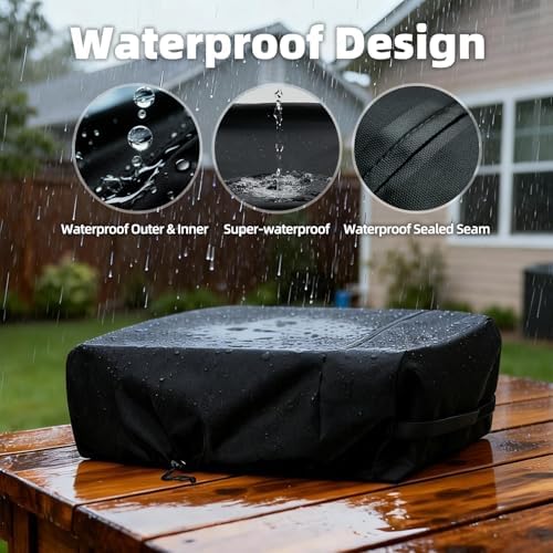 Griddle Cover for Blackstone 22" Tabletop Grill Without Hood, Cover Only - Image 4