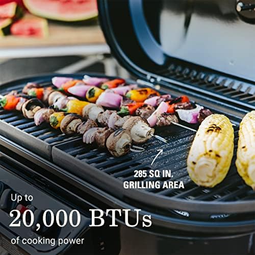 Coleman RoadTrip 285 Portable Propane Grill, 3 Burners, Green - Image 3