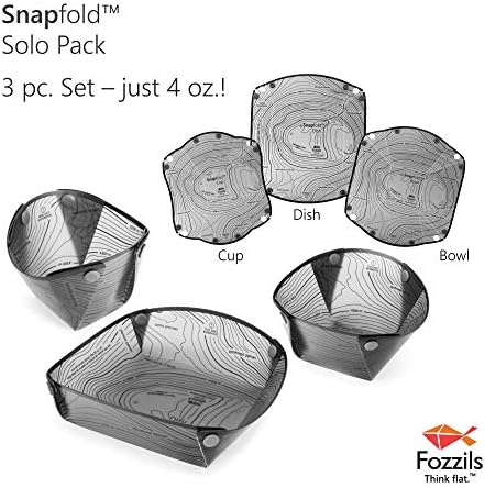 Fozzils Snapfold™ Solo Pack (Cup, Bowl, Dish) - Image 2
