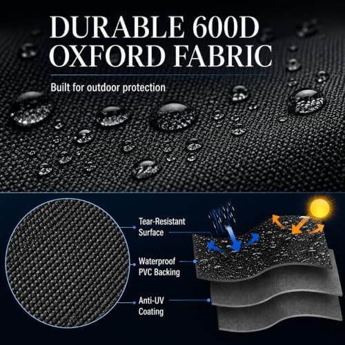 GRISUN Grill Cover for Pit Boss 1100 Pro Series Pellet Gas Combo Grill - Image 4