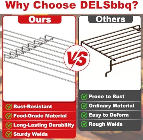 DELSbbq Grill Warming Rack for Charbroil Performance 5 Burner Grills - Image 5