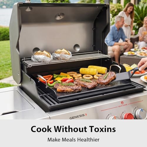 Utheer Griddle Kit, 25 x 16 Inch Nano Ceramic Nonstick Flat Top - Image 4