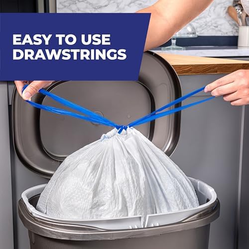 Hefty Ultra Strong 13 Gal Kitchen Trash Bags, Fabuloso Watermelon, 80ct - Image 5